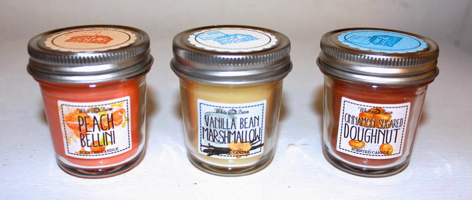 Candles: Bath & Body Works Mini Mason Jar Collection Review