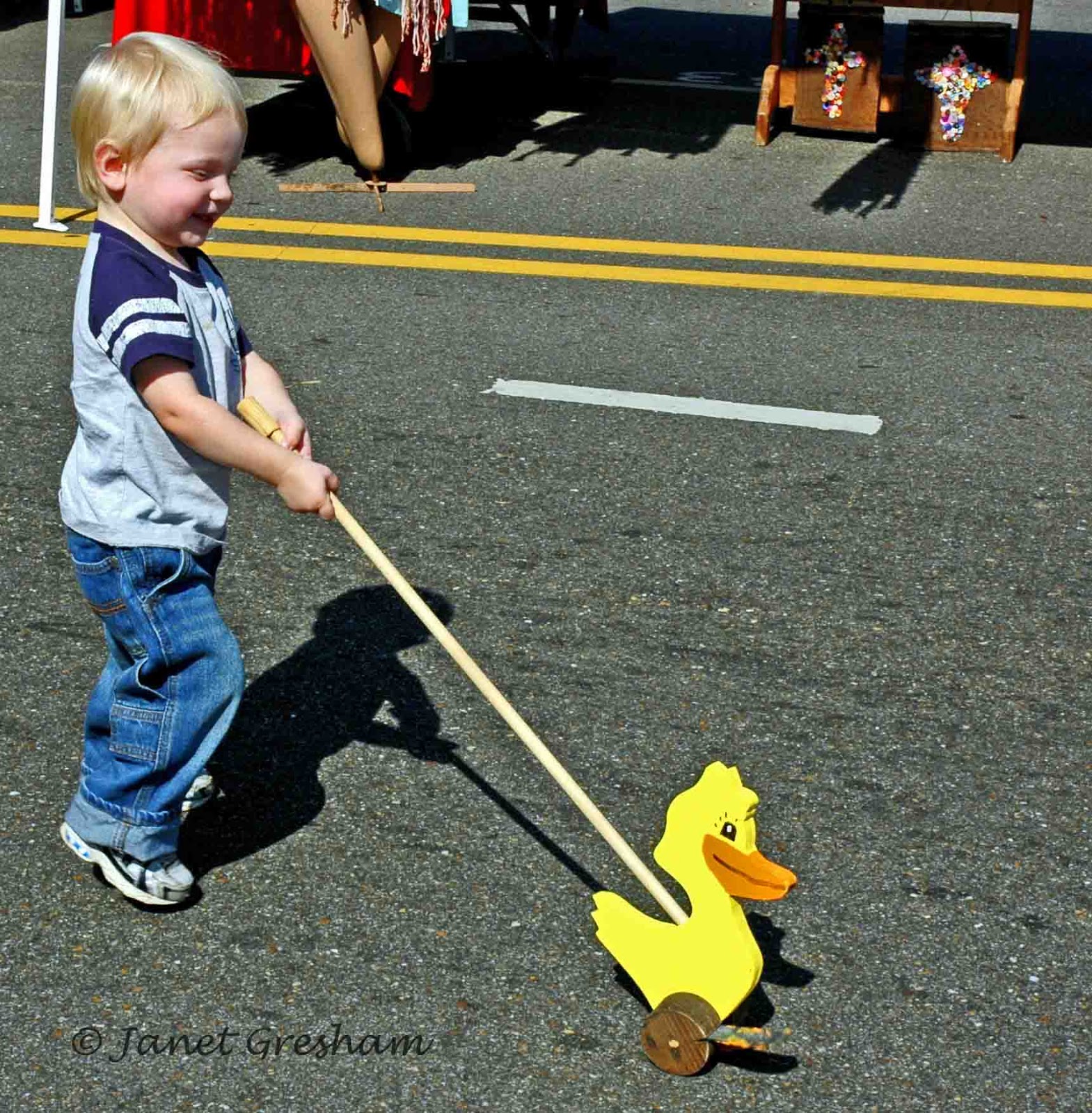 Walking A Duck