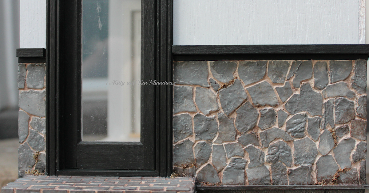 Kitty and Kat Miniatures Stone By Stone By Egg Carton Stone