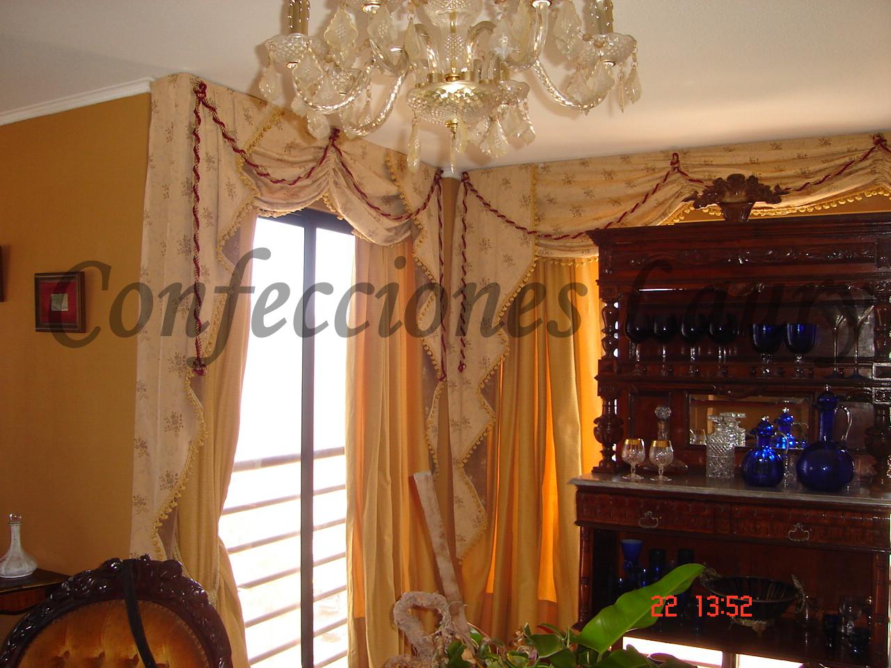 Cortinajes May Laury: Cortinas para Living y Comedor