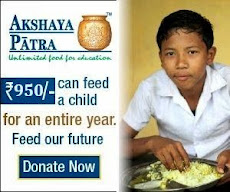 We support Akshaya Patra