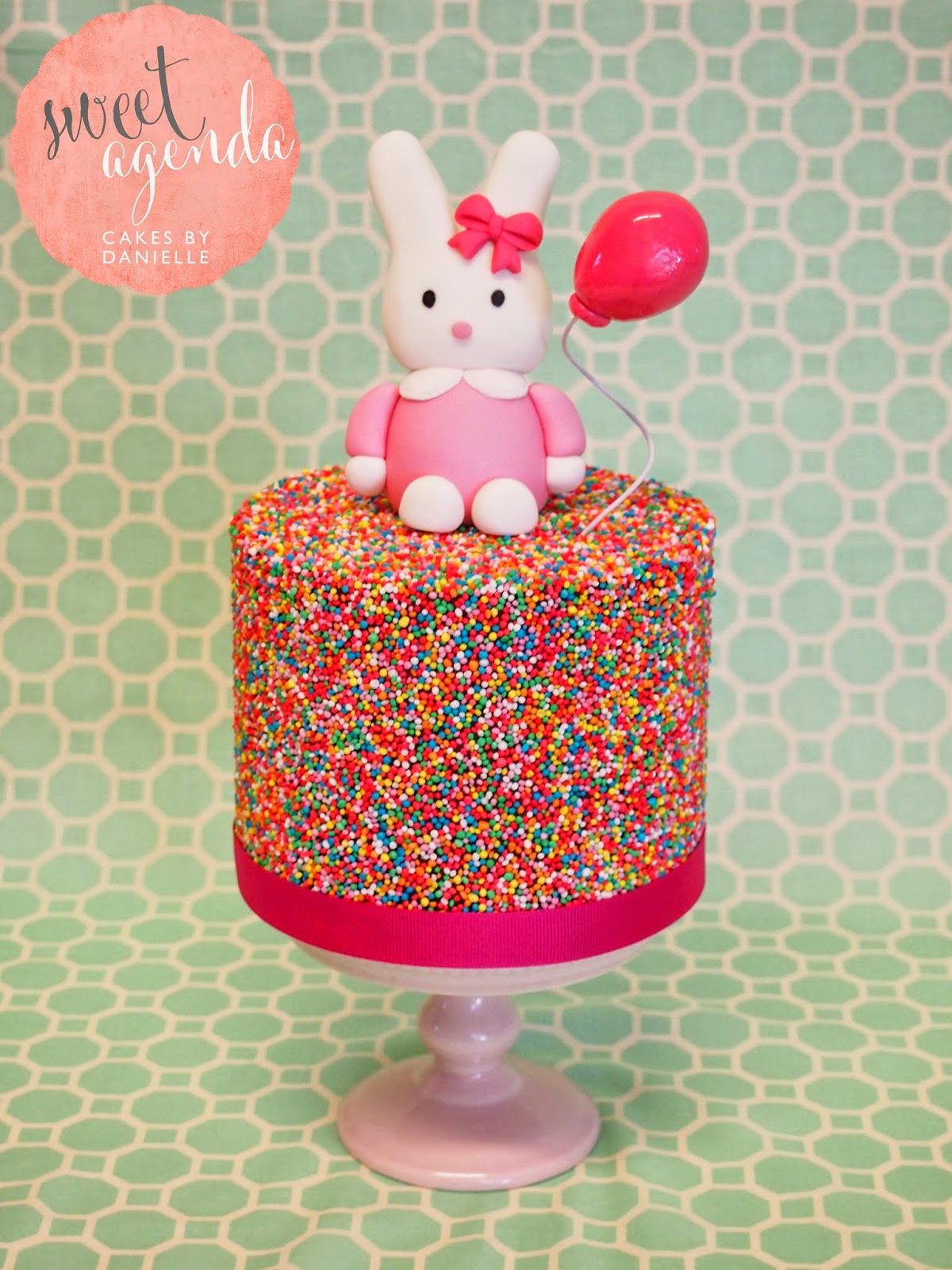 Sweet Agenda Cakes Sprinkle Cake TUTORIAL!