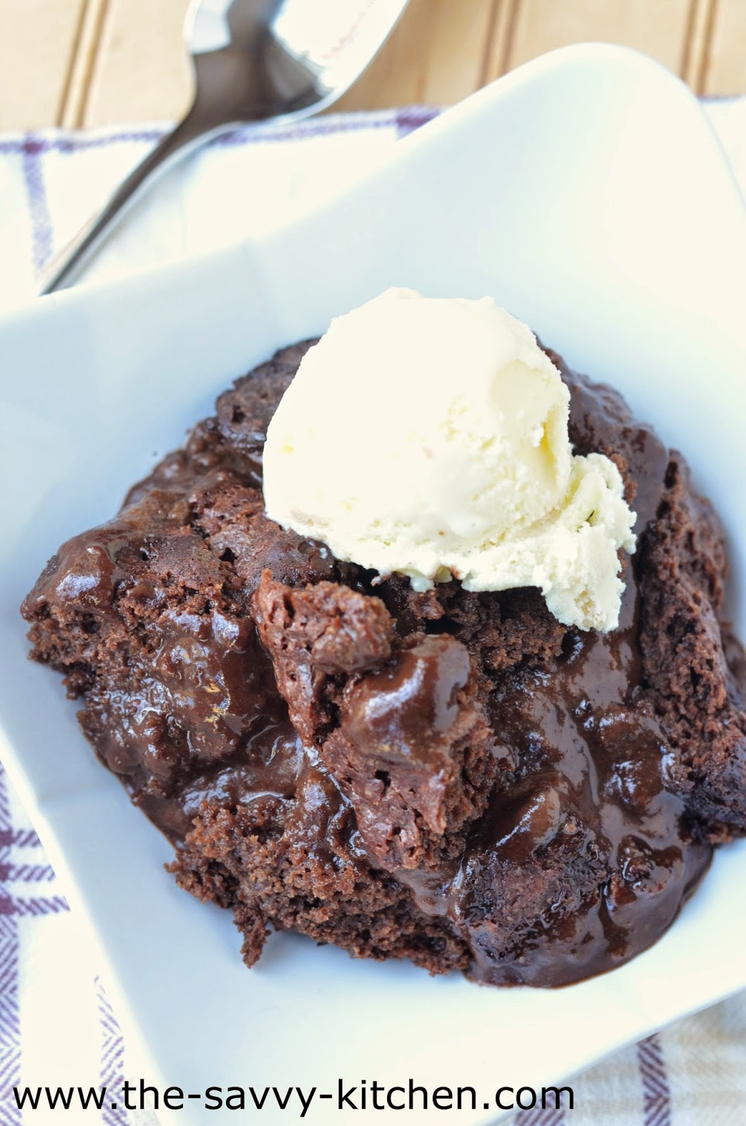 The Savvy Kitchen Hot Fudge Pudding Cake