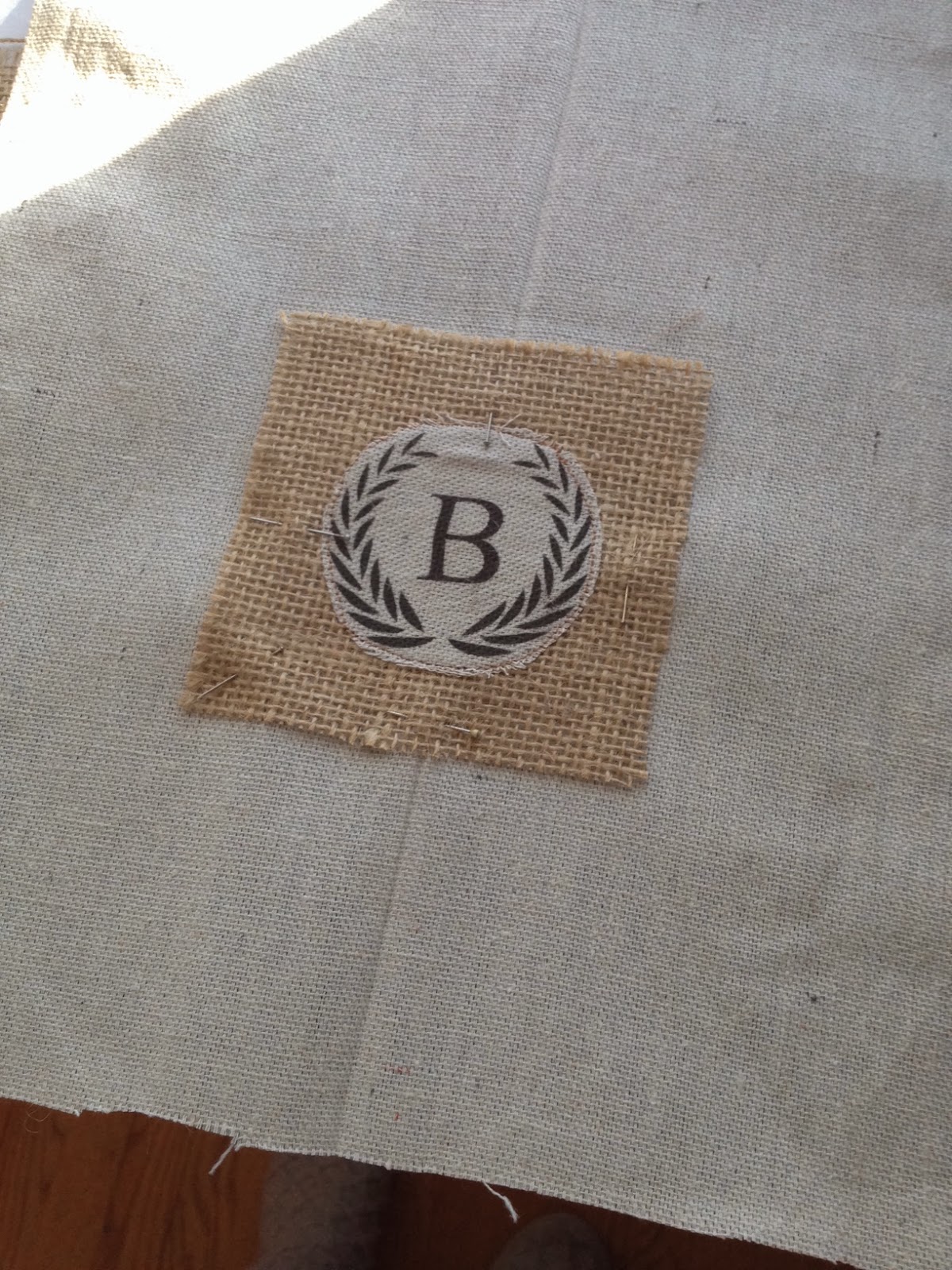 Two It Yourself DIY Monogrammed Wine Bottle Bag (Pottery BarnInspired)