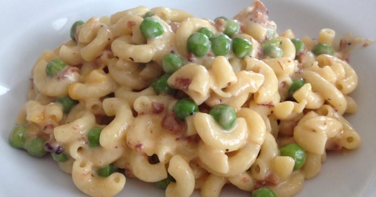 wendy will ramble... Bacon and Pea Macaroni & Cheese