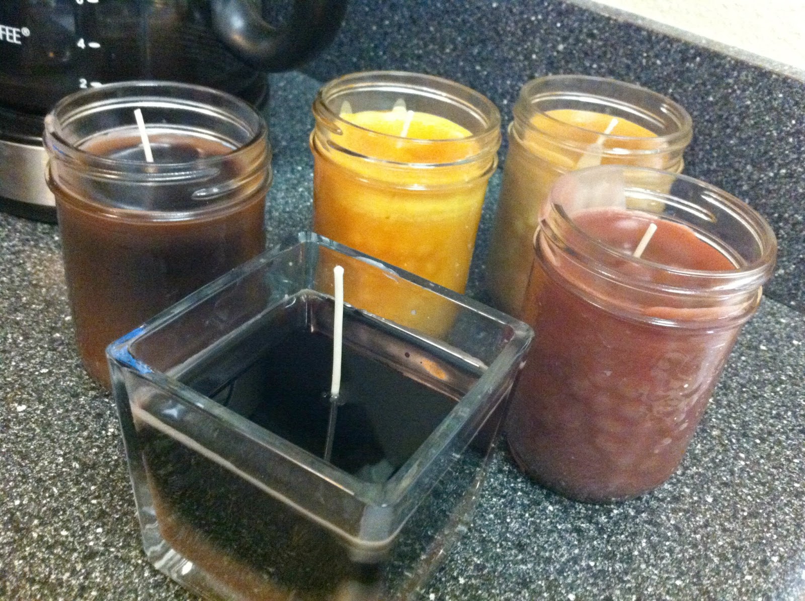 Kieran Honeybee {DIY} Recycled Candles