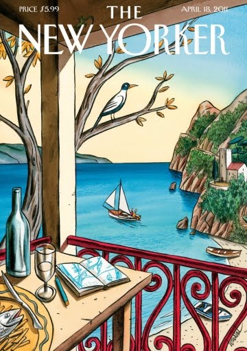 scenic seaside cover illustration