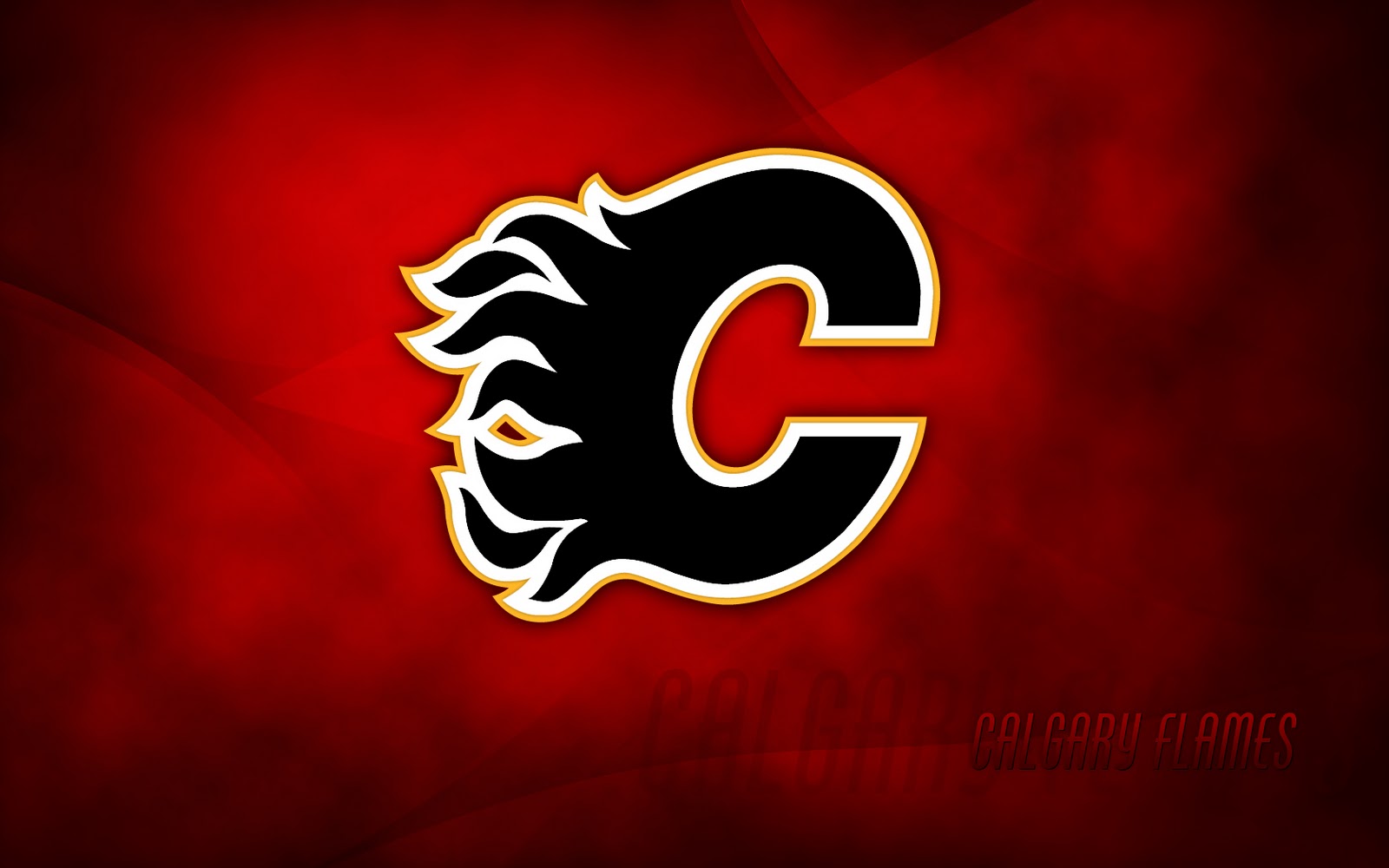 Flames Hockey Logo