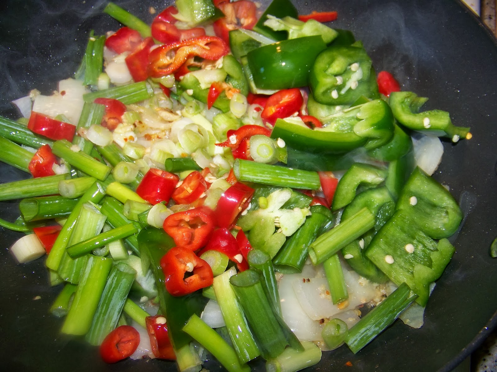 Kitchen Simmer Thai Basil Fish Stir Fry