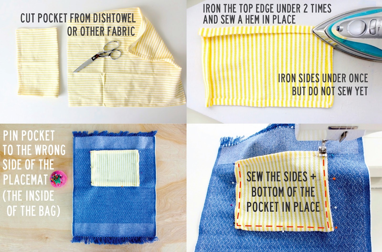 Placemat Bags MADE EVERYDAY