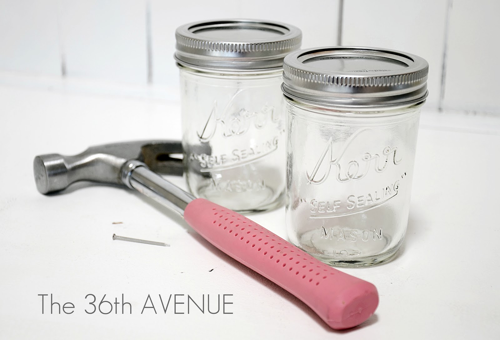 DIY Mason Jar Salt and Pepper Shakers The 36th AVENUE