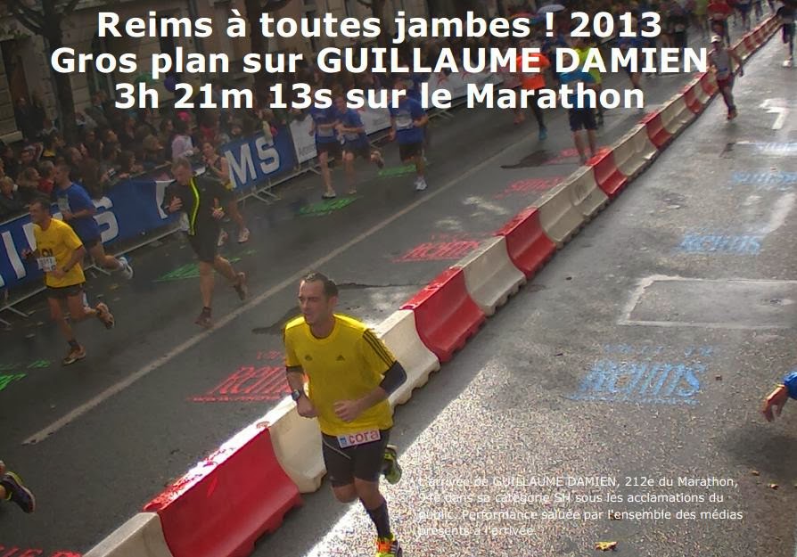 guillaume  un parisien qui court    2013   marathon de reims