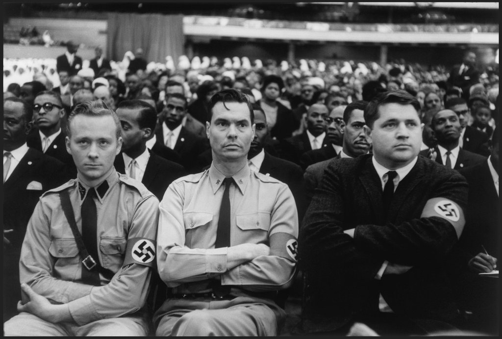 Check Out What George Lincoln Rockwell Looked Like  in 1961 