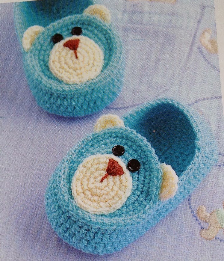 Tığ İşi Bebek Patik Modelleri Hobilendik