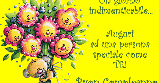 Auguri Di Un Buon Compleanno A Una Persona Speciale