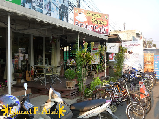 Coffee shop in Ayutthaya Historical Park