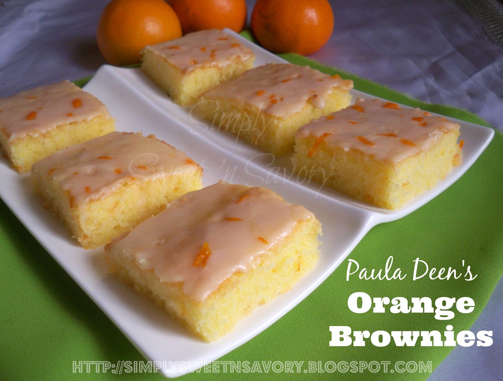 Simply Sweet 'n Savory Paula Deen's Orange Brownies