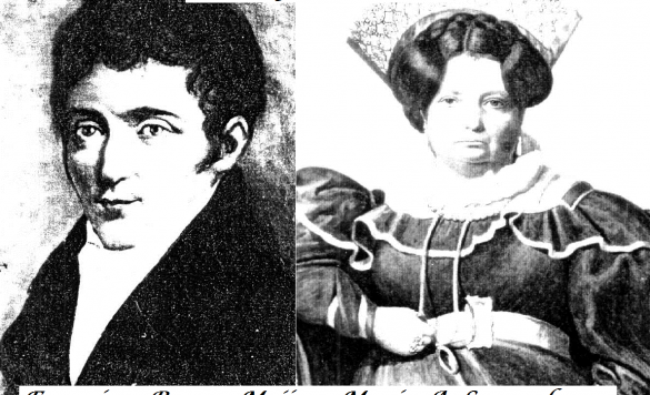 Don Francisco Hermógenes Ramos Mejía y su esposa Da. María Antonia Segurola Vda. de Ramos Mejía.