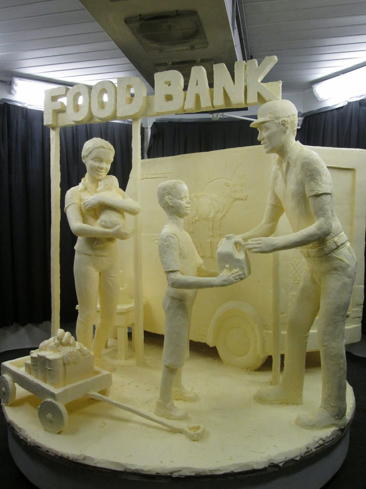 Empire State Farming State Fair Butter Sculpture Unveiled