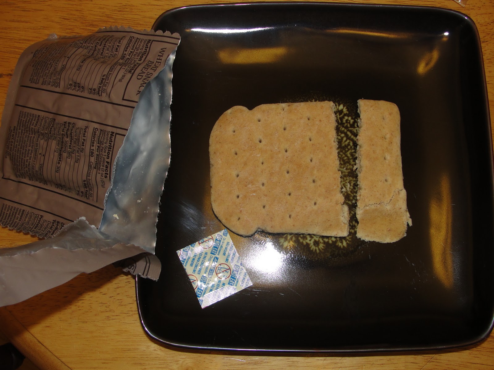 Planning And Foresight MRE Monday Wheat Snack Bread