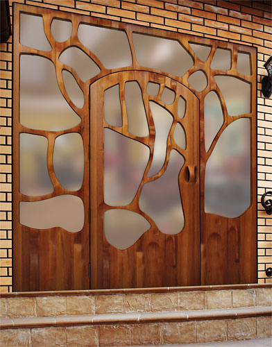 Fotos y Diseños de Puertas: Puerta Gaudi