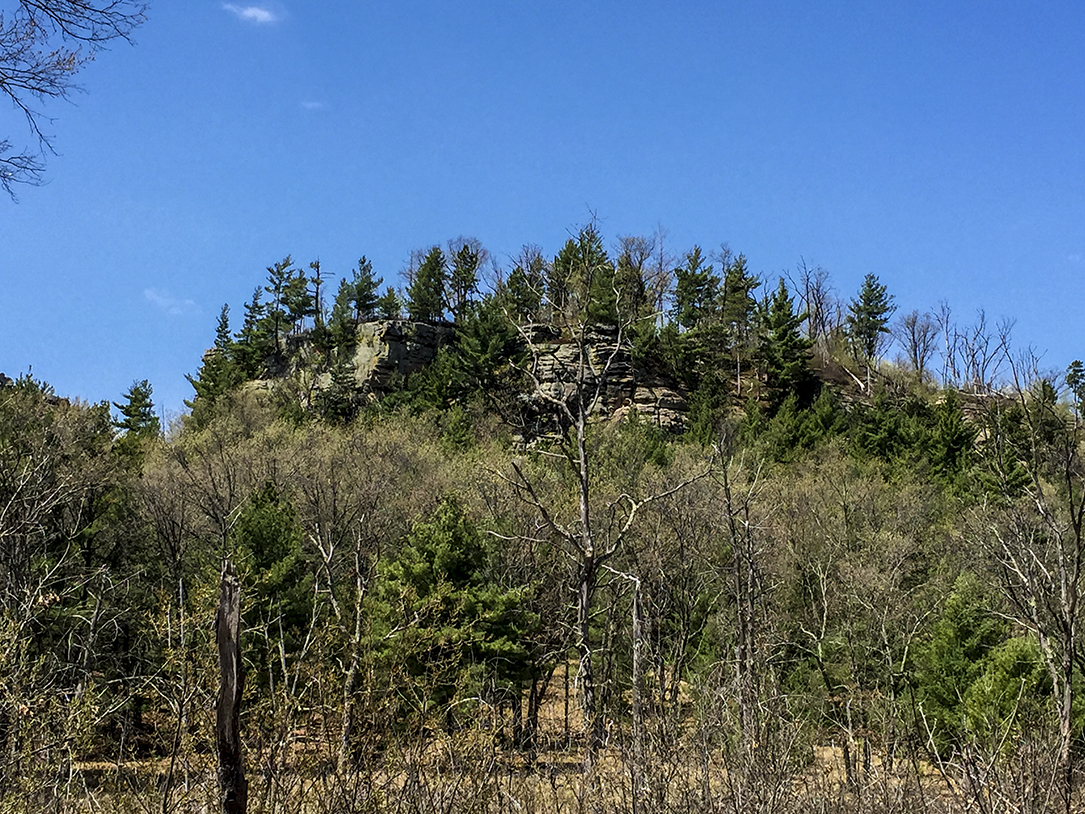 Wisconsin Explorer Hiking The Lone Rock Trail at Quincy Bluff
