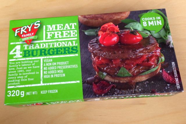 Fry's Family Meat-Free Traditional Burgers