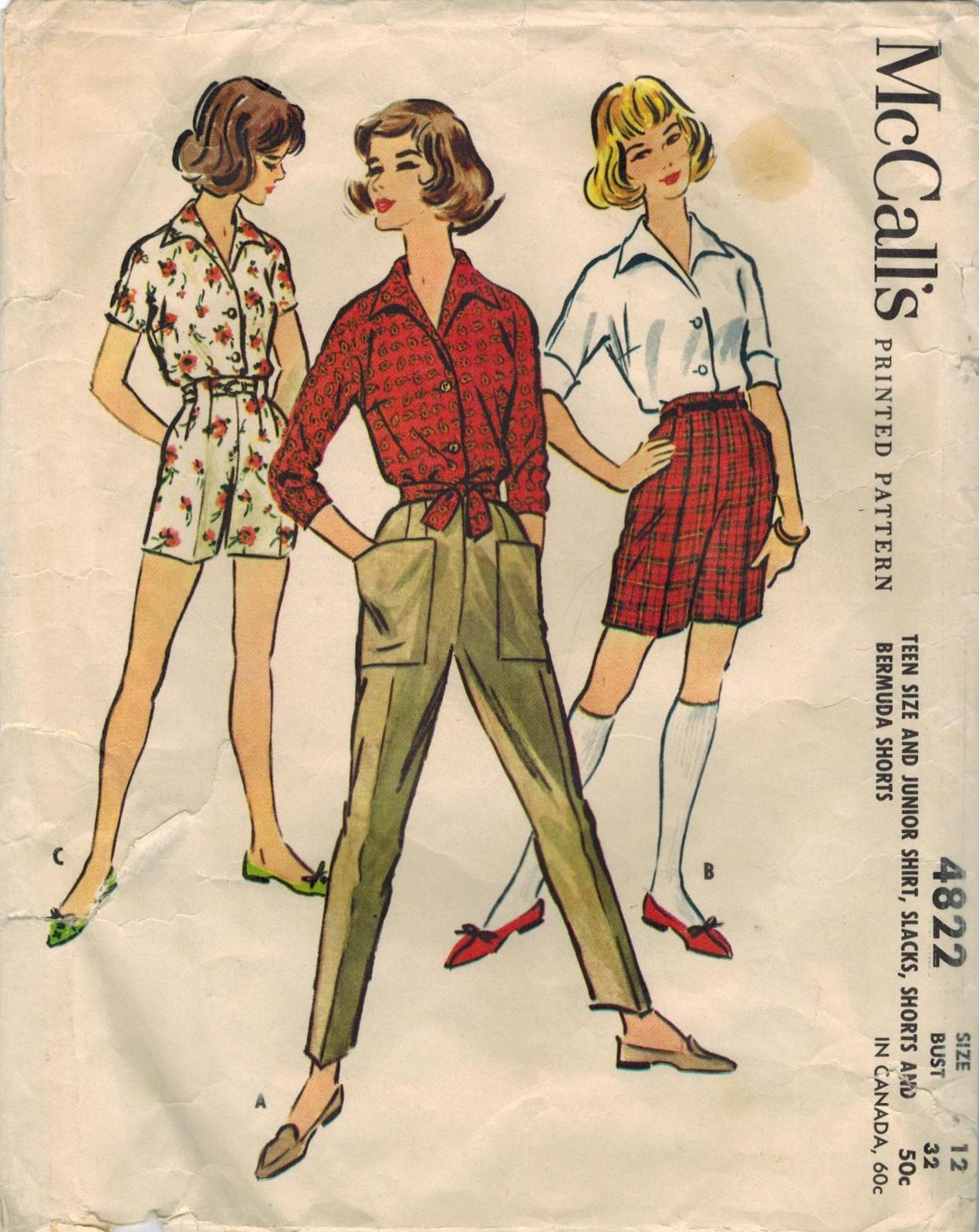 casual 1950s fashion