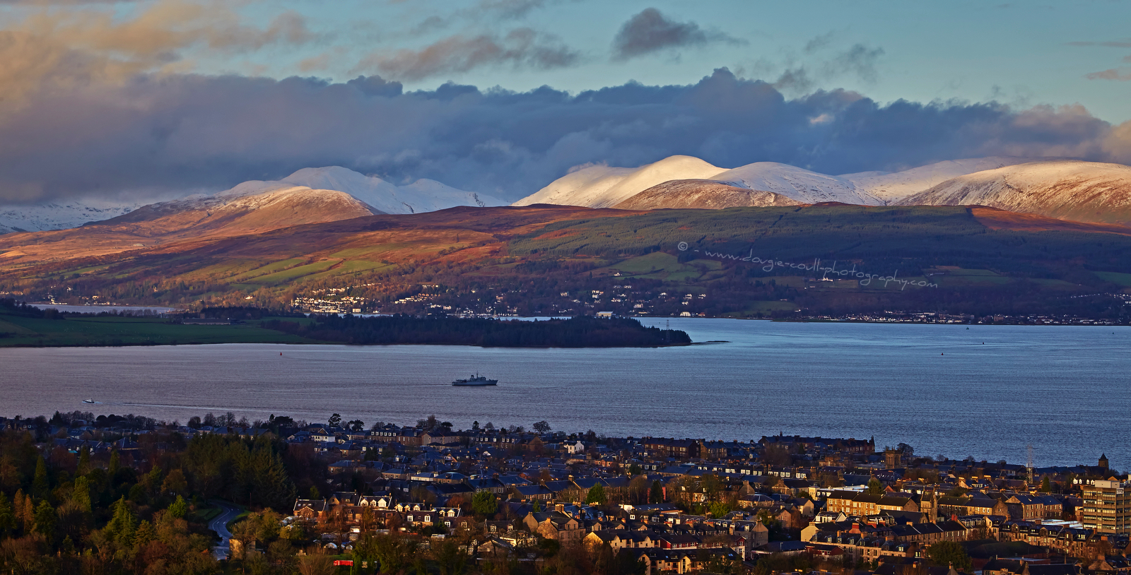 Dougie Coull Photography Winter Walk Greenock Cut