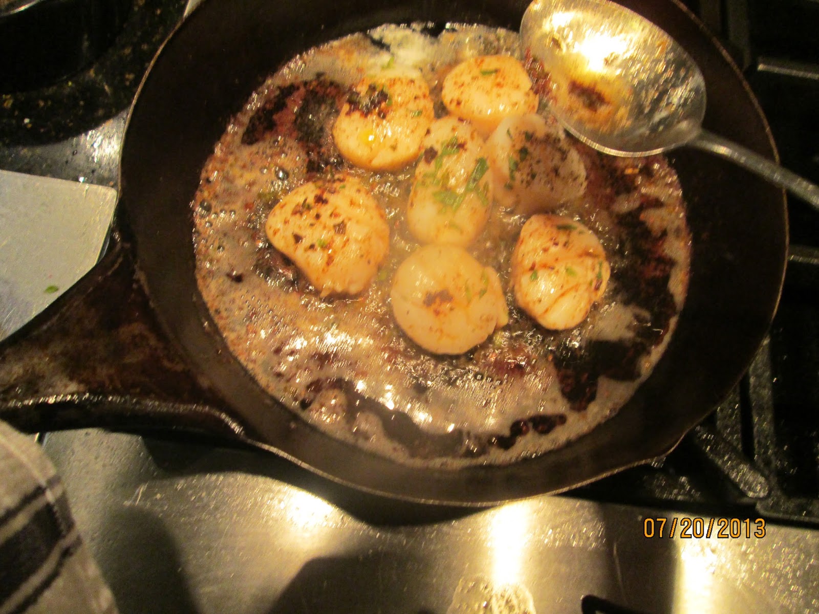 Cooking with Barry & Meta Scallops with Herbed Brown Butter Bon Appét