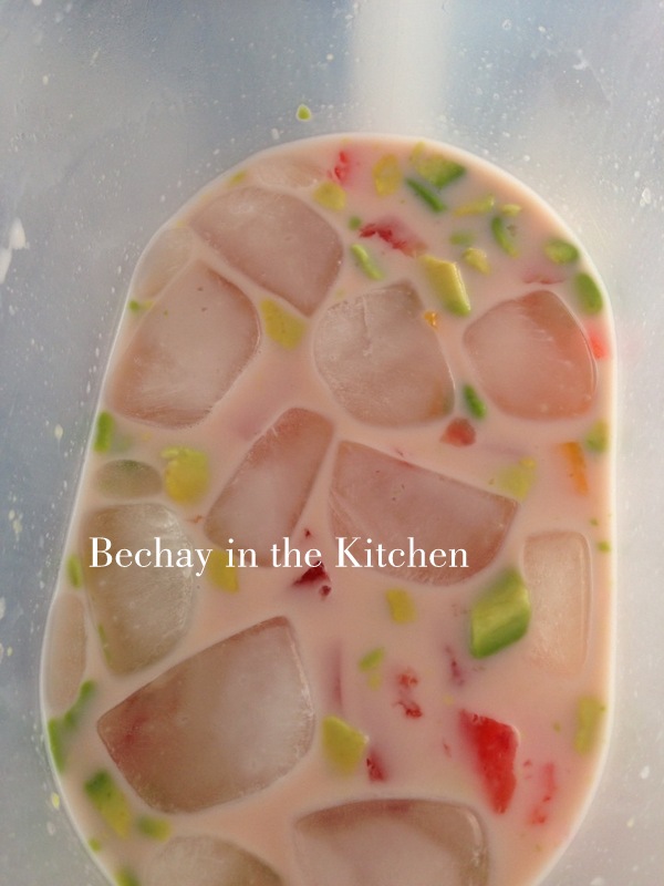 Bechay and Food Gulaman, Mango and Avocado Sa Malamig