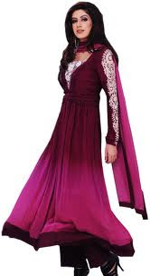 anarkali frock style 