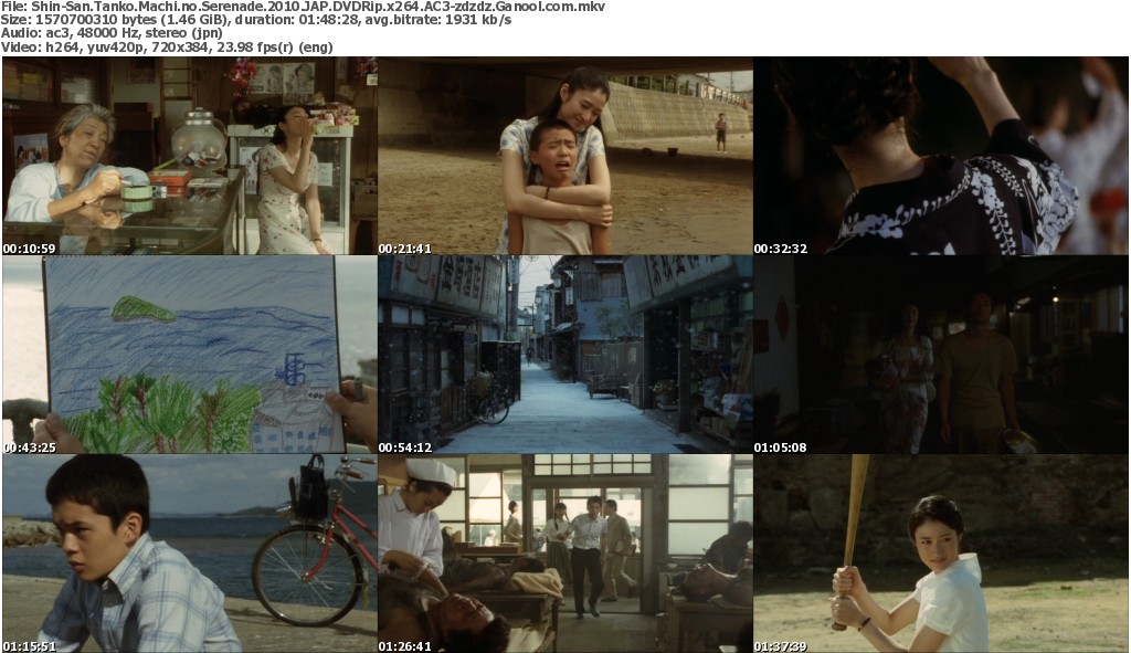 Shin-san Tankoumachi no serenade movie