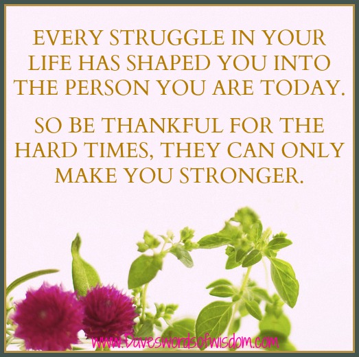 Every Struggle In Your Life