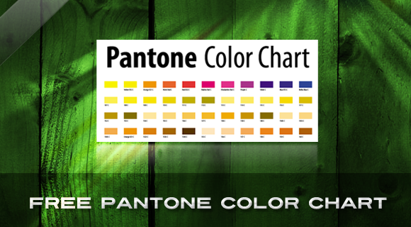 Vector Pantone Chart