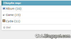 Cách chèn icon vào nhãn trên tất cả trang cho blogger