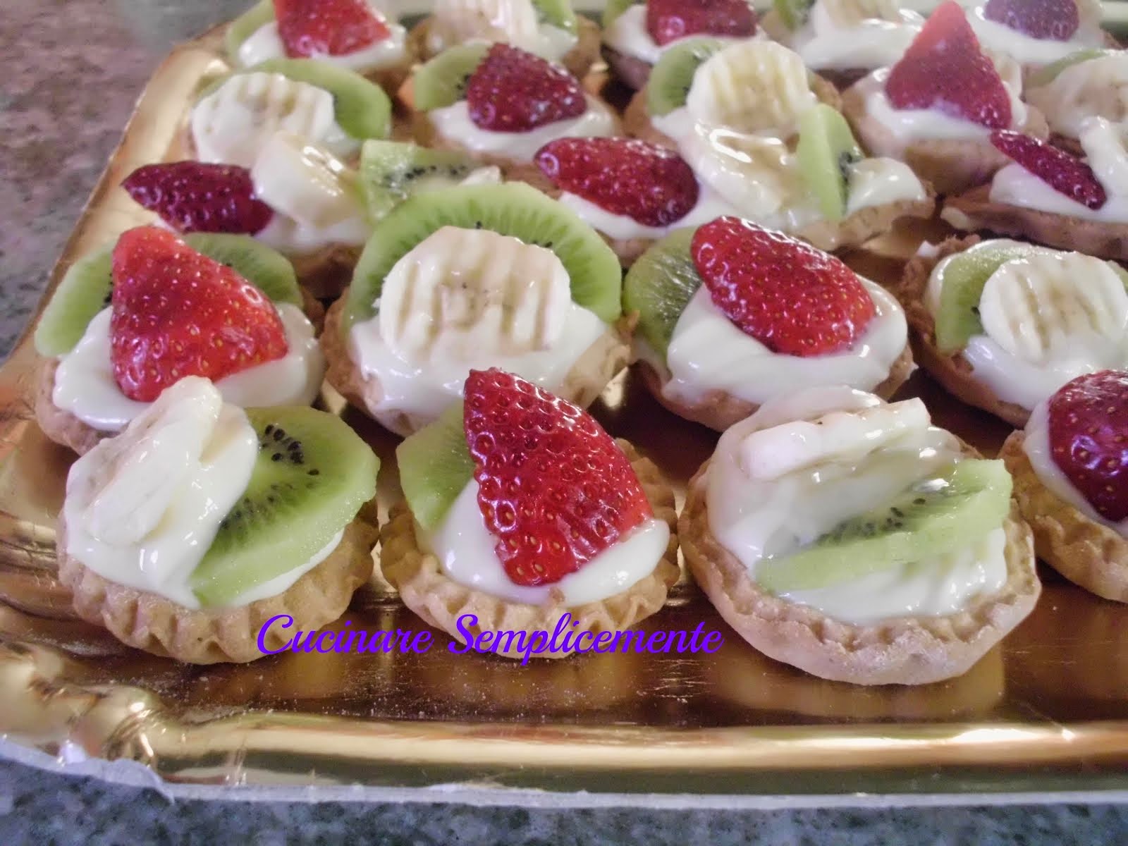 crostatine di frutta