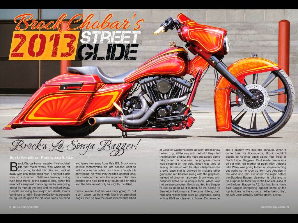 Brock Chobar Arizona Baddest Bagger Harley Davidson Street Glide