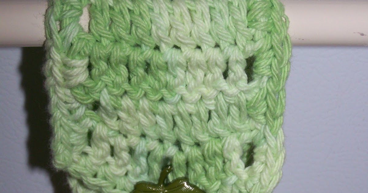 Reflecting the Brightness Crochet Your Own Dish Towel Ring Knob Edition