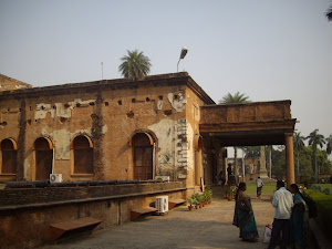 Ruins of the "British Residency" in Lucknow.