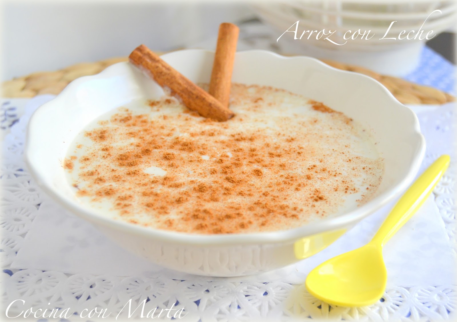 Arroz Con Leche Casero
