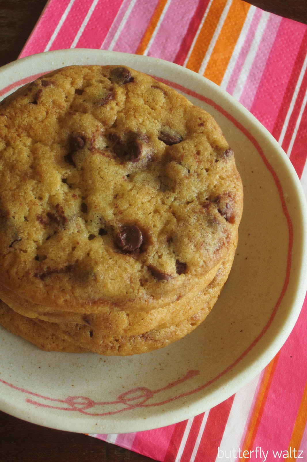 Waltzing butterflies David Lebovitz chocolate chip cookies.. again