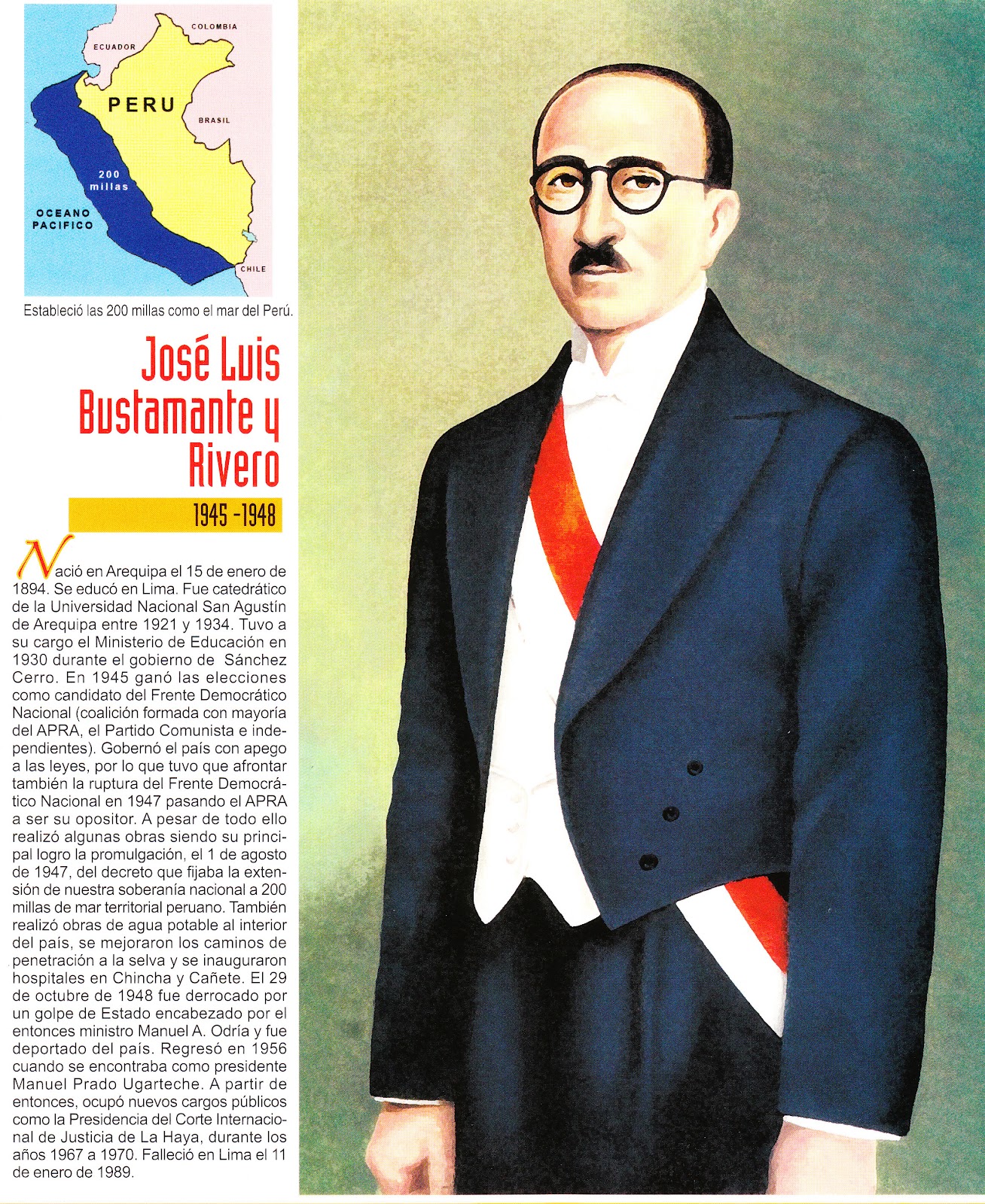 Opiniones de jose luis bustamante y rivero