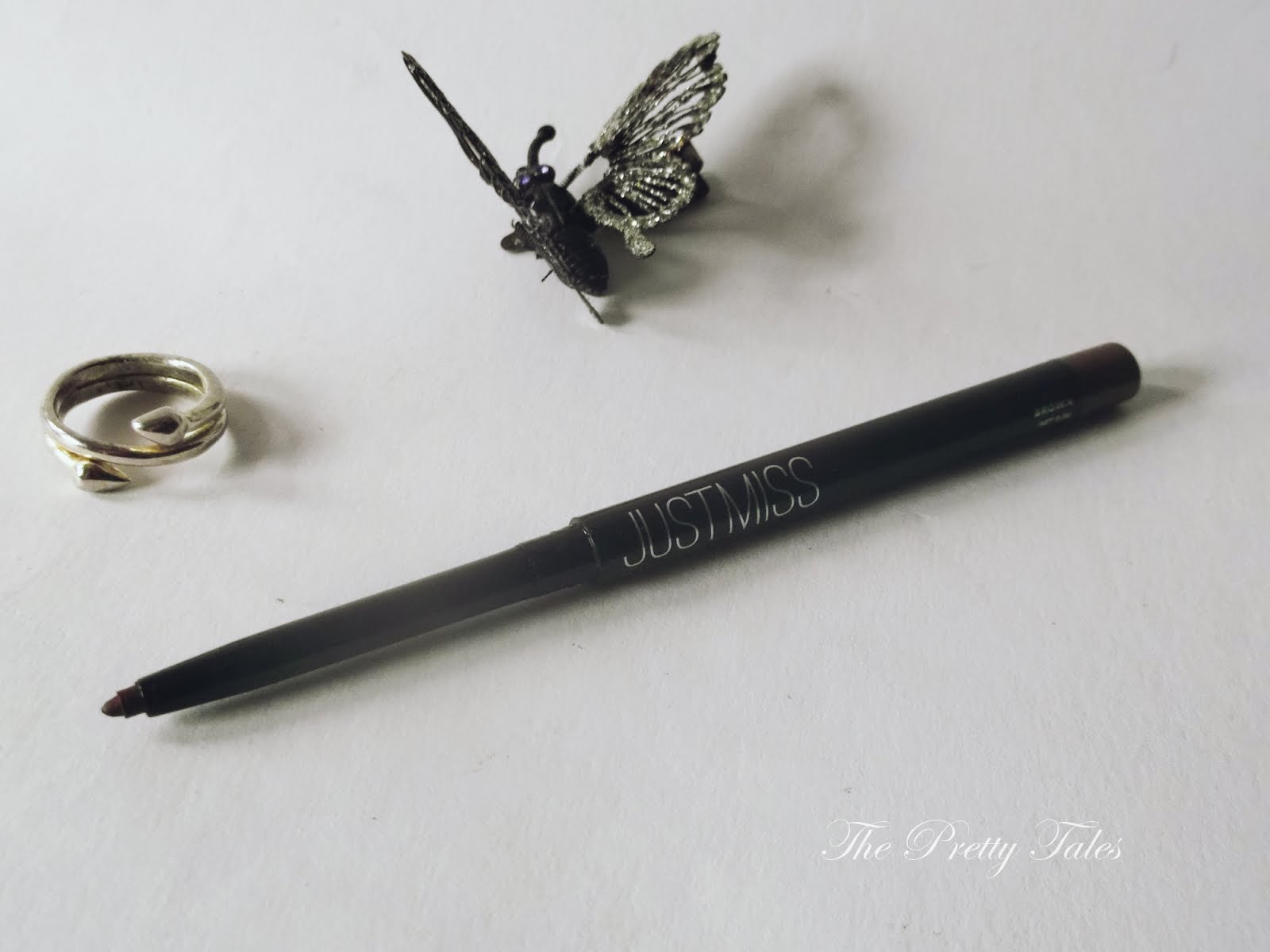 Kemasan Baru Just Miss Waterproof LongLasting Eyeliner Pencil (Brown