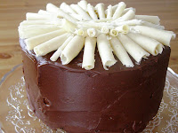 Double Chocolate Mousse Layer Cake