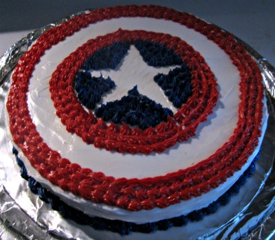 Captain America Birthday Cake on Birthday Cakes On Think The Birthday Boy And Birthday Girl Liked Them