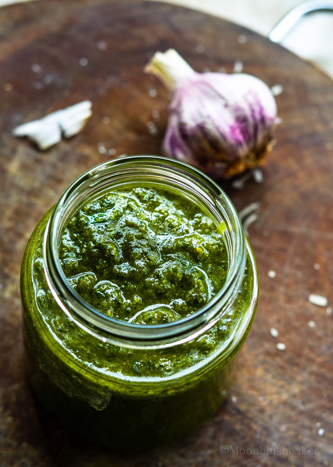 Retro recipe Rehab / / Tarragon and basil Lemon pesto The moonblush
