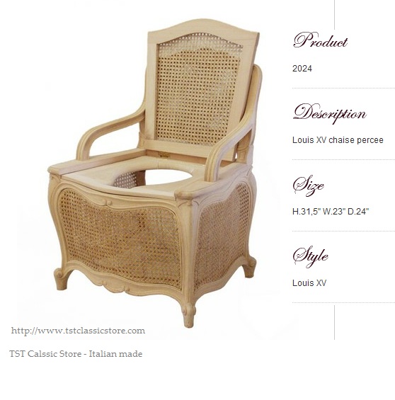Chaise Percee A Chaise Percee A