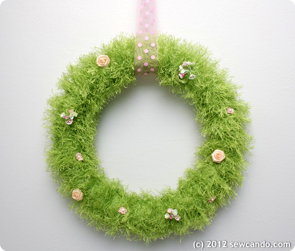 Sew Can Do Sweet Spring Grass Wreath