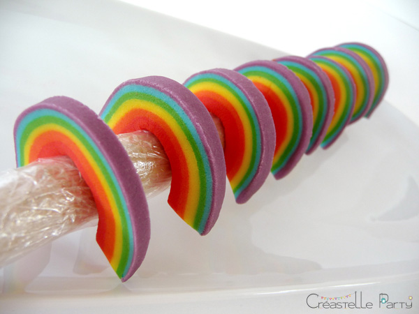 cake pops arc-en-ciel / rainbow cake pops
